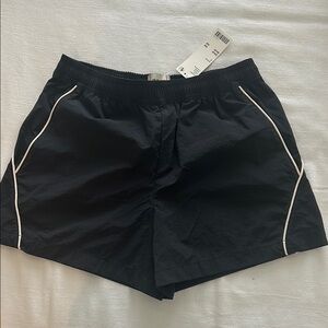 BDG Black Athletic Shorts with Modern Fit